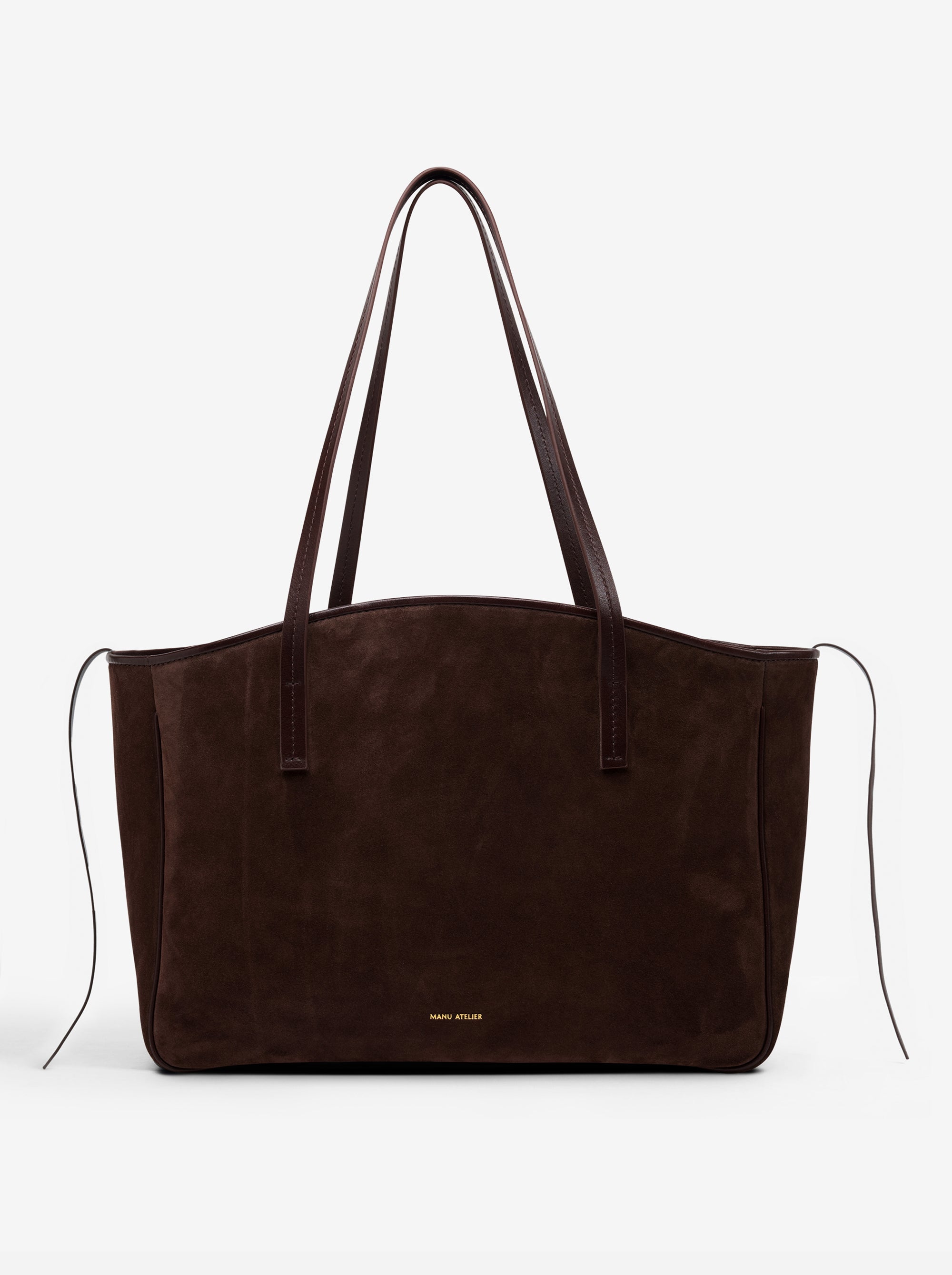 XL du Jour Deep Brown Suede & Bitter Brown Front