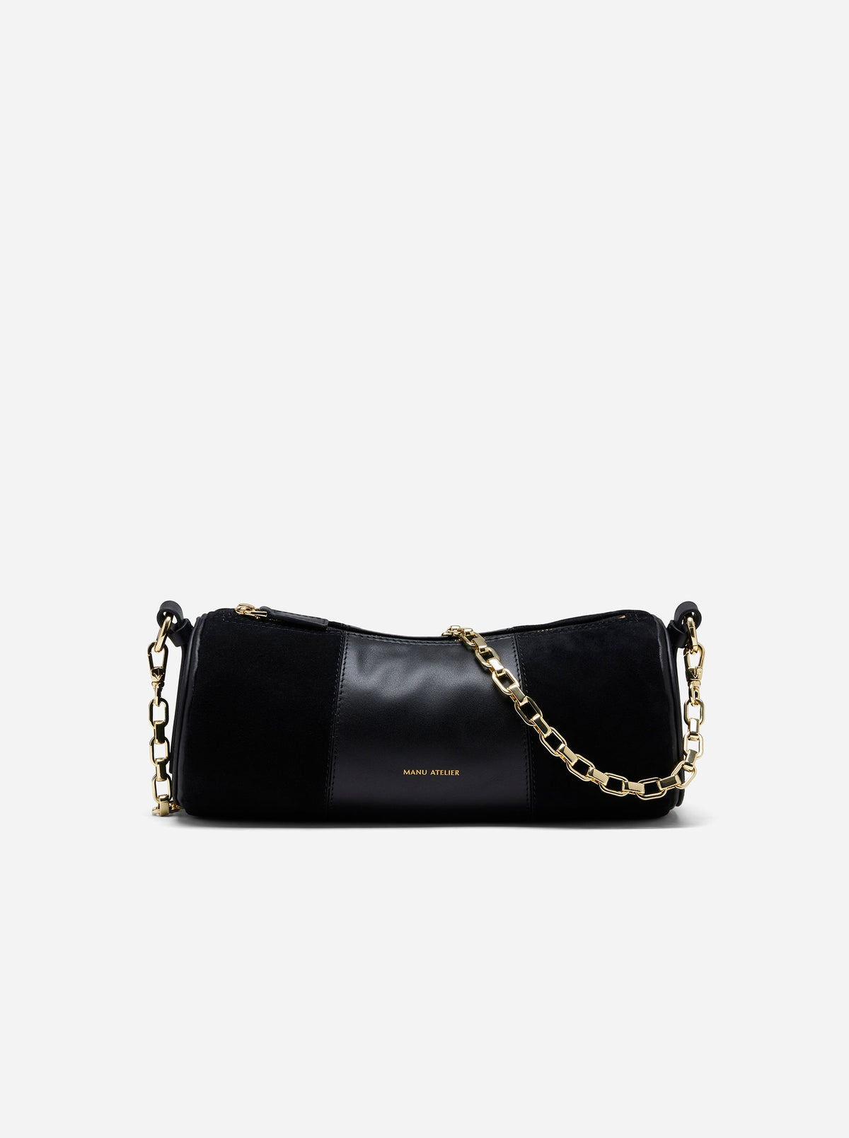 Cylinder Black Suede & Black Soft