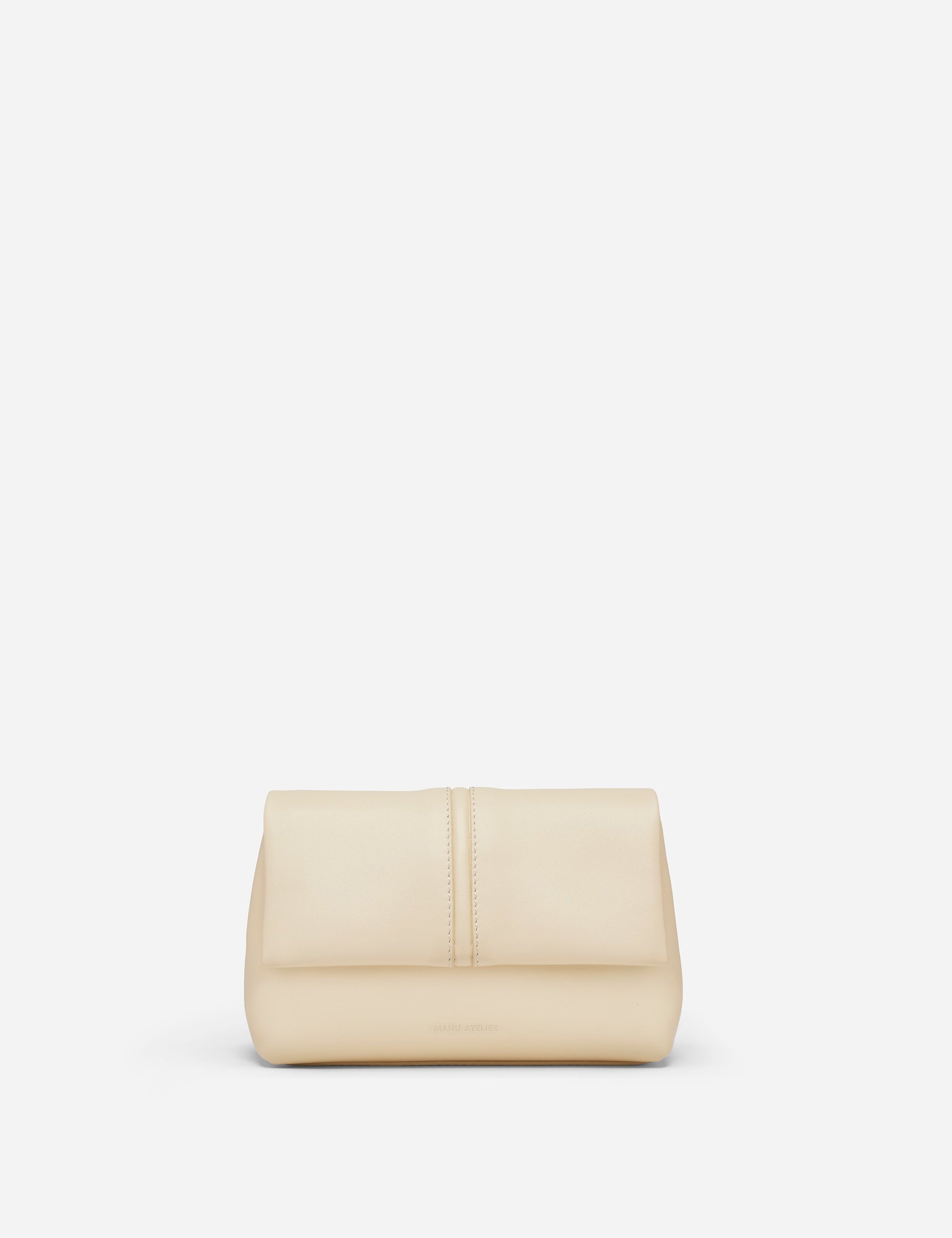 THE MINI FOLD BAG SOFT CALF LEATHER VANILLA