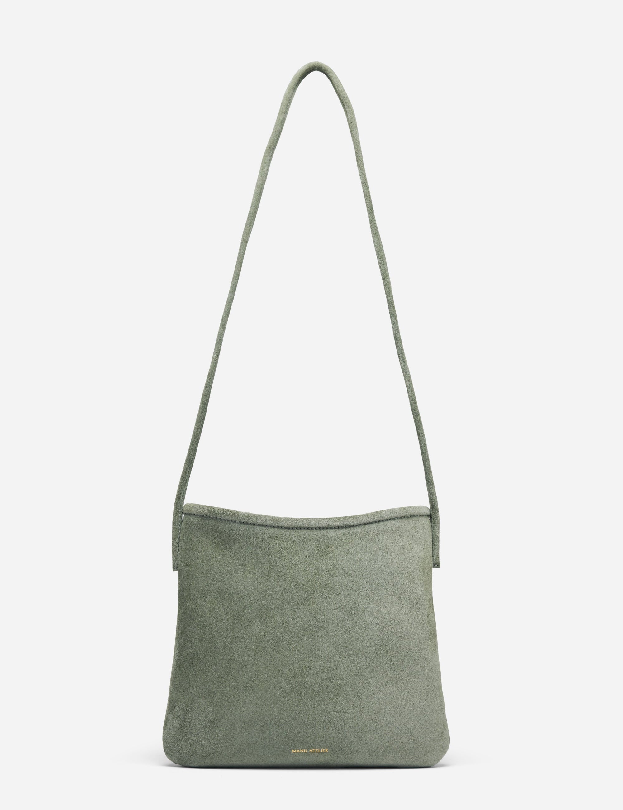 Fidele Pepe Green Suede Front