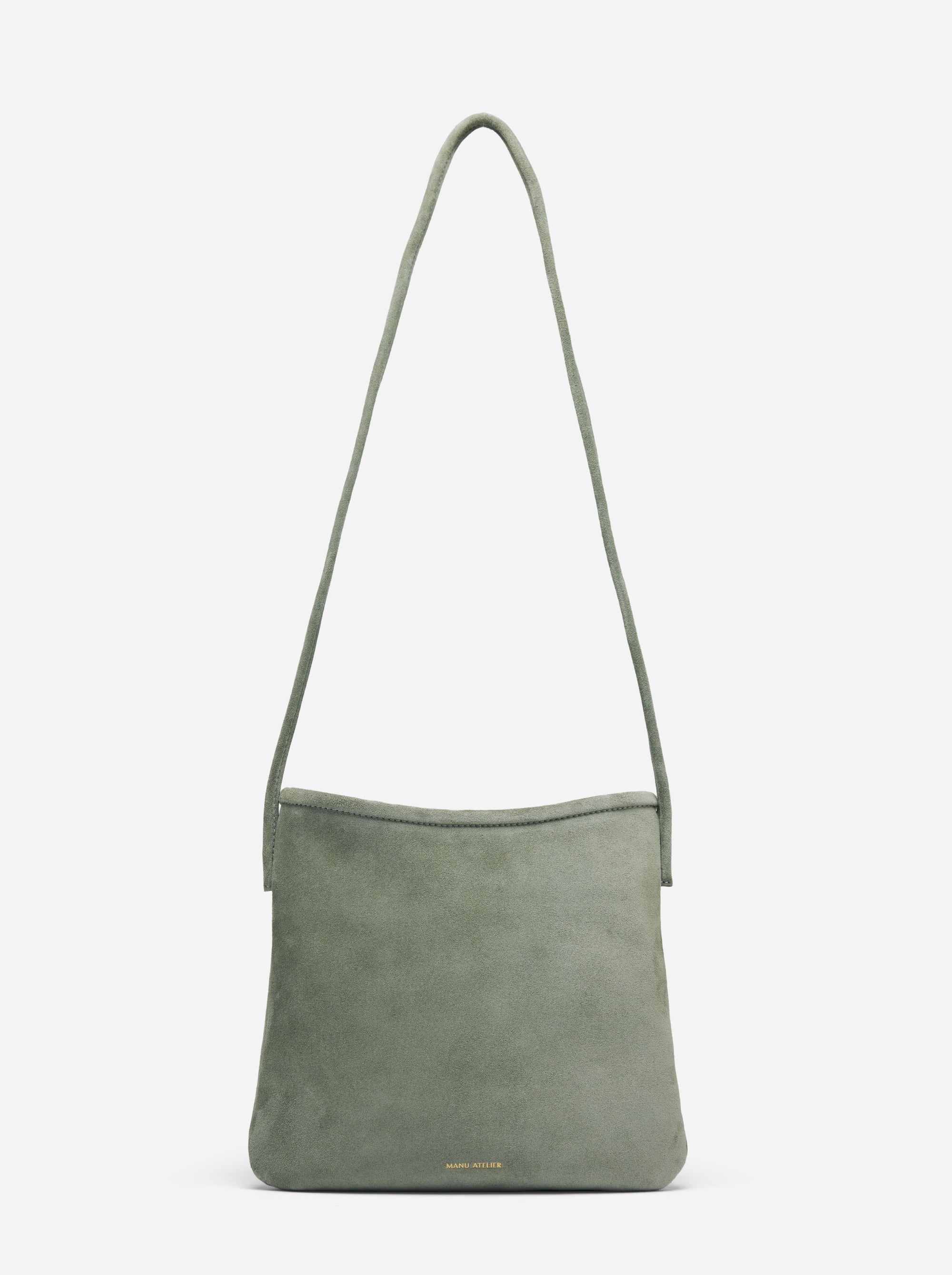 Fidele Pepe Green Suede Front