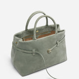 Le Cambon 35 Pepe Green Suede Front 2