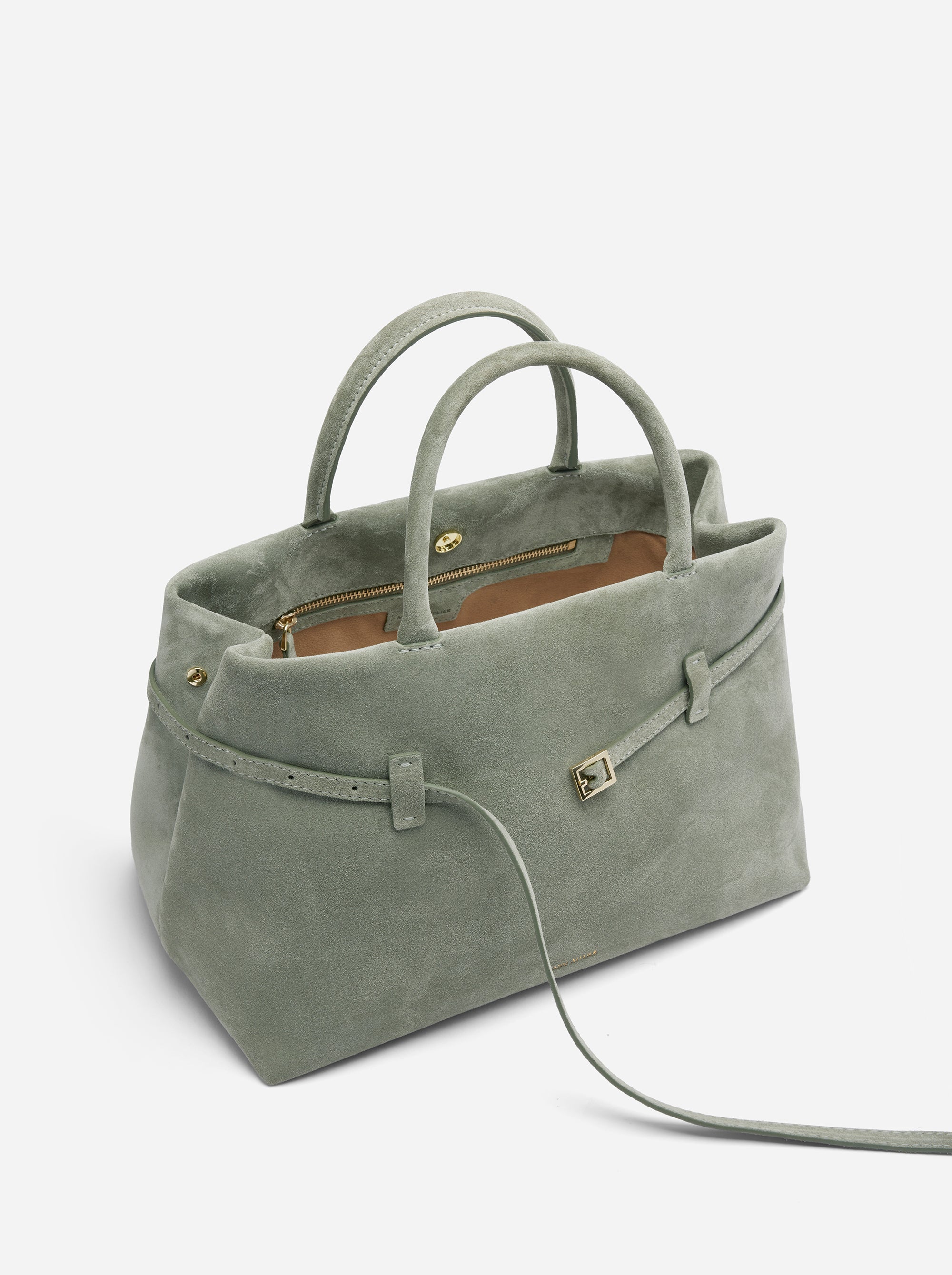 Le Cambon 35 Pepe Green Suede Front 2