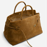 Le Cambon 40 Toffee Suede Front 2