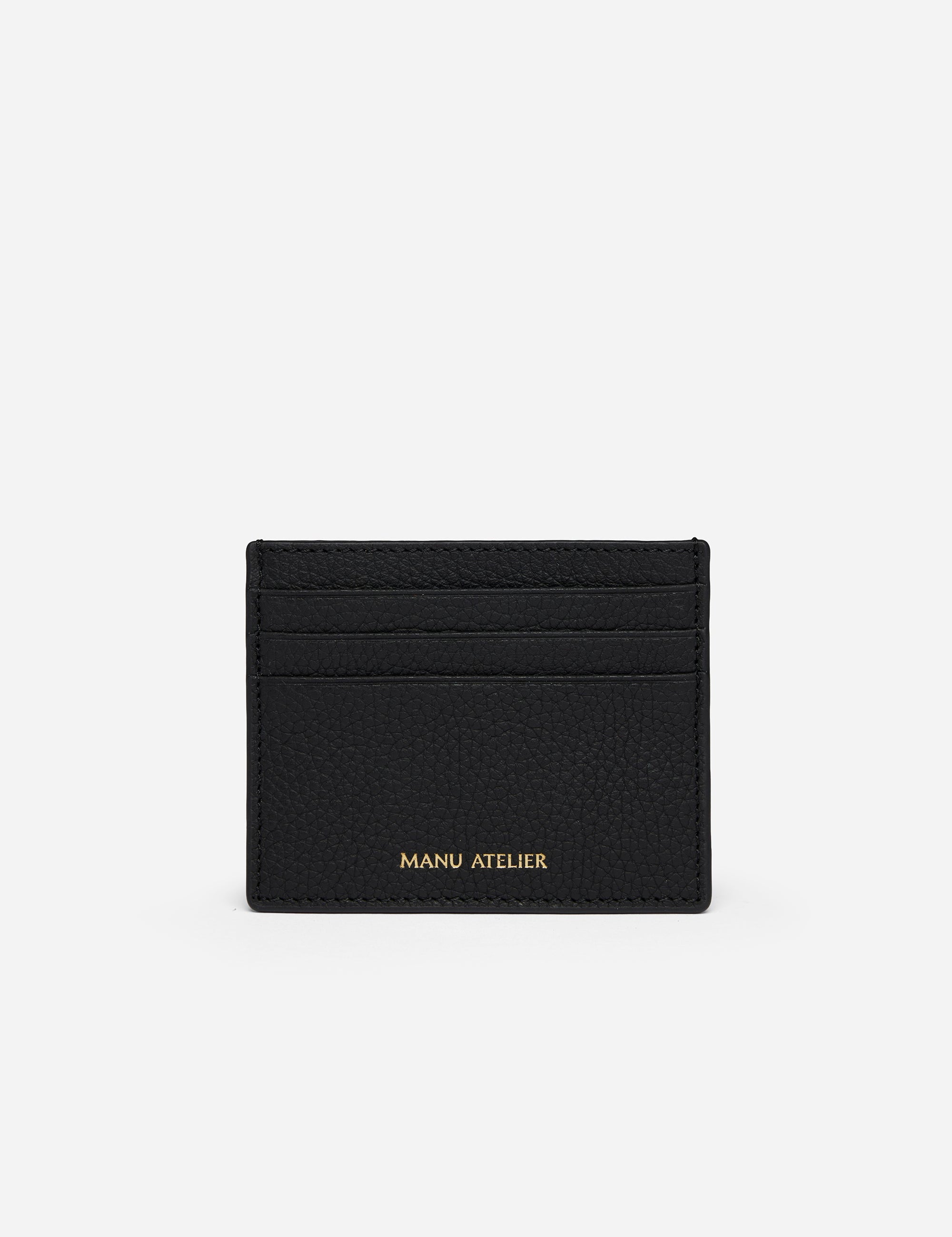 Manu Cardholder Black Front