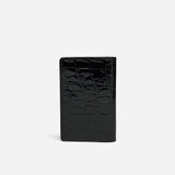 Manu Cardholder Black Croc