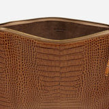 Manu Laptop Case Mocha Croc