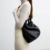 Gala Calf Skin Leather Black with a model