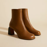 Chae Ankle Boots Mocha Soft