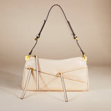 Three Zipped Baguette Ivory