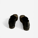The Tap Loafers Black High Gloss Back