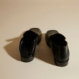 The Tap Loafers Black High Gloss