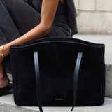 XL du Jour Black Suede & Black Soft