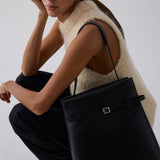 Tote du Jour Black Soft On model